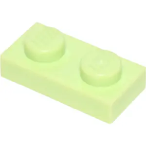 1 Stück LEGO, Teil Nr. 3023 in Gelbgrün (Yellowish Green)