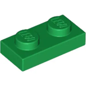 1 Stück LEGO, Teil Nr. 3023 in Grün (Green)