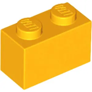 1 Stück LEGO, Teil Nr. 3004 in Helles Hellorange