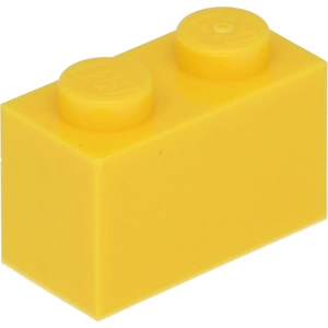 1 Stück LEGO, Teile Nr. 3004 in Gelb (Yellow)