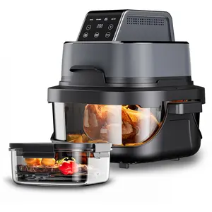 GTPLAYER Airfryer, Multifunktionale Heißluftfritteuse 4 Liter mit mit ...