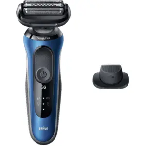 Braun Elektrorasierer Braun 61-B1200S Series6 Akku Rasierer blau günstig