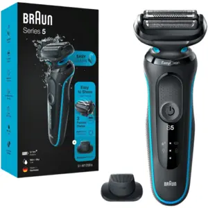 BRAUN Serie 5 Nass-/Trockenrasierer & Trimmer Set 51-M1200s - Elektror...