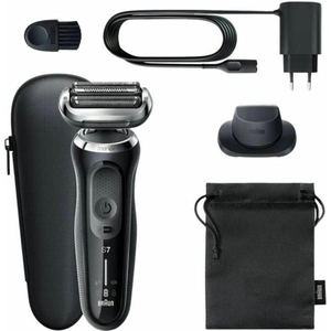 Braun Series 7 71-N1200s, Folienschaber, Edelstahl, Tasten, LED, Laden...