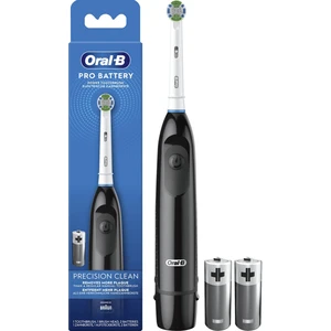 Oral-B Pro Battery, Erwachsener, Schwarz, Weiß, Schwarz, Rund, Akku, A...