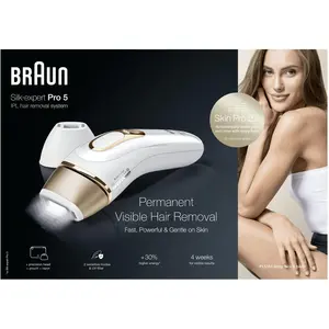 Braun Silk-expert Pro Silk expert Pro 5 PL5154, Gold, Weiß, Lichtimpul...