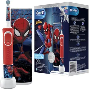 Oral-b D100 Spiderman Elektrische Zahnbürste Mit Etui