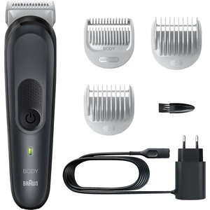 Braun BG3350, Schwarz, Grau, 0,5 mm, 5 mm, Universal, Akku, 80 min