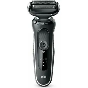 Braun Series 5 51-W1000S, Folienschaber, Schwarz, Edelstahl, Tasten, LED, Akku