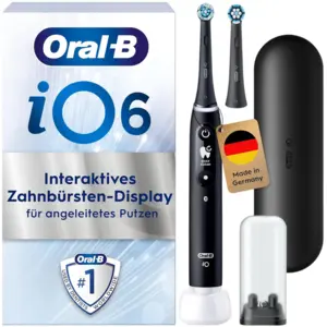 Oral-B Elektrische Zahnbürste iO Series 6 Black Lava Zahnbürste