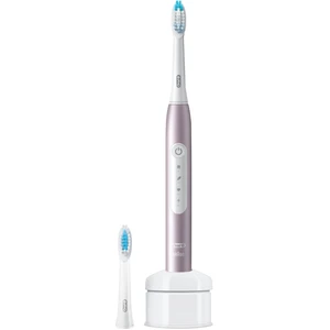 Oral-B Pulsonic Slim Luxe 4100, Erwachsener, Schallzahnbürste, Tägliche Pflege, Sensibel, Whitening, 62000 Bewegungen pro Minute, Roségold, 2 min