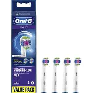 Oral-B, Zahnbürstenkopf, 3D White CleanMaximiser (4x) günstig