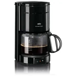 Braun KF 47, Filterkaffeemaschine, Gemahlener Kaffee, 1000 W, Schwarz
