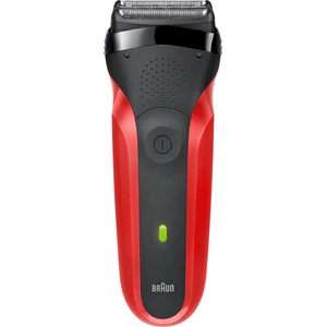 Braun Series 3 300s, Folienschaber, Schwarz, Rot, 2 SensoFoil, LED, Ak... günstig