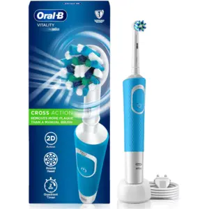 Oral-B Vitality 100 CrossAction Elektrische Zahnbürste, wiederaufladba...
