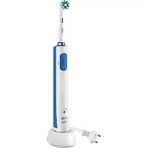 Oral-B Elektrische Zahnbürste PRO 600 CrossAction mit Timer weiß günstig