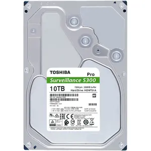 Toshiba S300 Surveillance, 10 TB, 7200 RPM, 256 MB, 3.5", Serial ATA I...
