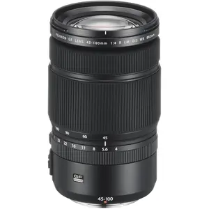 Fujifilm Fujinon GF 45-100mm f/4 R LM OIS WR (Fujifilm G, Mittelformat), Objektiv, Schwarz