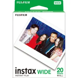 Fujifilm Instax WIDE Colorfilm Glossy (20 Stück)
