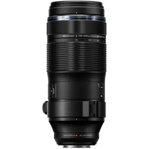 OM System M.Zuiko Digital ED 100-400mm F/5.0-6.3 IS II (Micro Four Thirds, Micro Four Thirds), Objektiv, Schwarz