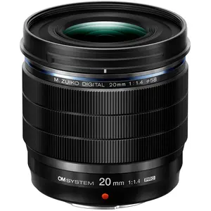 OM System M.Zuiko ED 20mm f/1.4 Pro (Micro Four Thirds, Micro Four Thirds), Objektiv, Schwarz