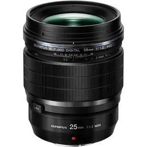 Olympus ED 25mm f/1.2 Pro (Micro Four Thirds, Micro Four Thirds), Objektiv, Schwarz