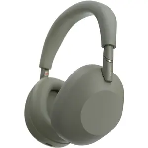 Sony Premium Noise Cancelling Wireless Over-Ear Headphones Olive Grey ...