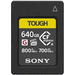 Sony Tough CEA-G (640 GB, CFexpress Typ A), Speicherkarte, Schwarz, Gelb günstig