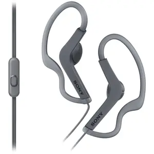 Sony MDRAS210APB, Kabelgebunden, 17 - 22000 Hz, Sport, 12 g, Kopfhörer, Schwarz
