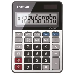 Canon LS-102TC Basisrechner 12 Stellen Solarpanel & Batterie günstig