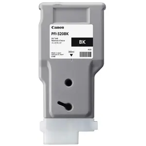 Canon PFI-320BK, Schwarz, Tinte auf Pigmentbasis, 300 ml, 1 Stück(e)