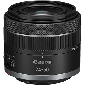 Canon RF 24-50mm f/4.5-6.3 IS STM  (Canon RF, Vollformat), Objektiv, Schwarz
