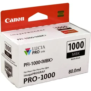 Canon Original PFI-1000MBK Druckerpatrone - schwarz matt (0545C001)