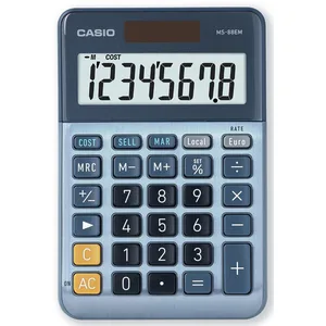 CASIO Tischrechner MS-88EM blau