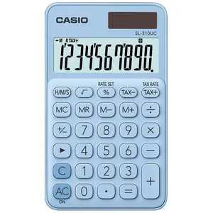 Casio, Taschenrechner, Taschenrechner SL310UCLB 10-stellig hellblau (B... günstig