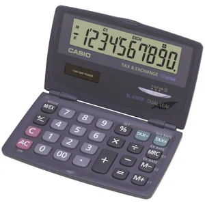 CASIO Taschenrechner Casio SL-210TE Taschenrechner Anthrazit Display (... günstig