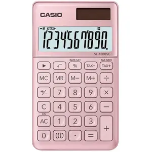 Casio, Taschenrechner, Taschenrechner BIC SL1000SCP 10-stellig pink (B... günstig