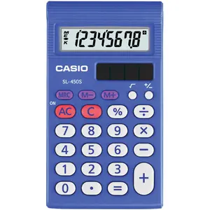 Casio, Taschenrechner, Taschenrechner Solar 8-stellig blau (Solarenerg... günstig