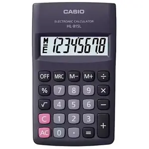 Casio Hl-815l-bk Box Taschenrechner