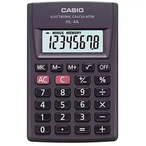 Casio Hl-4a Box Taschenrechner