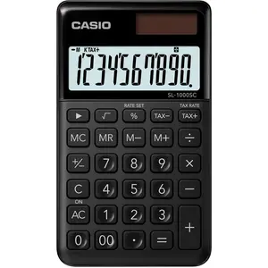 Casio, Taschenrechner, Sl-1000sc (Batteriebetrieb, Solarenergie) günstig