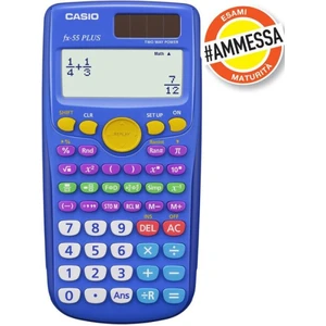 Casio Wissenschaftlicher Taschenrechner FX55 PLUS - 240 Funktionen, DO...