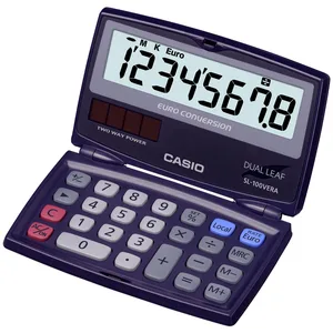CASIO SL-100VERA Taschenrechner schwarz günstig