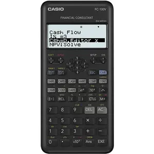 Casio, Taschenrechner, FC-100V Calculator Pocket Financial Calculator ...