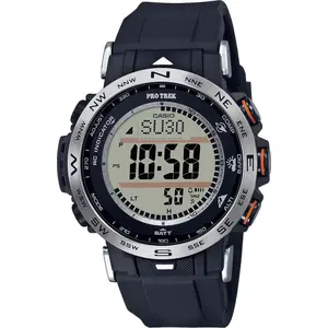 Casio Pro Trek Armbanduhr Ø 45mm Solarbetrieb schwarz PRW-30-1AER günstig