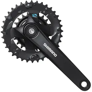Doppeltes Tretlager Shimano Altus FC-M315-2 7/8V Schwarz 22/36T günstig