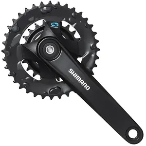 Doppeltes Tretlager Shimano Altus FC-M315-B2 7/8V Schwarz 22/36T günstig