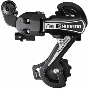 CYCLING_EQUIPMENT Hintere Kettenschaltung Shimano Tourney RD-TY21 6V Schwarz TU günstig