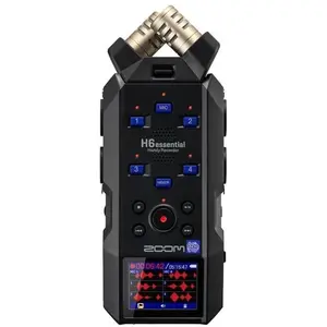 Zoom H6essential (Mehrspurrecorder), Audiorecorder, Schwarz