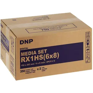 DNP Mediakit für DS RX1/HS - 15x20cm 700 Fotos (15x20 cm, 700 Stk.), Fotopapier, Weiss günstig